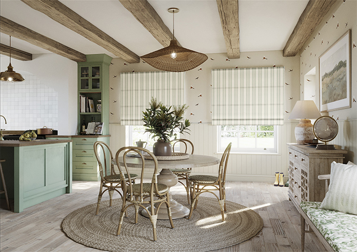 Noble Stripe, Coriscon - Roman Blind - Image 6